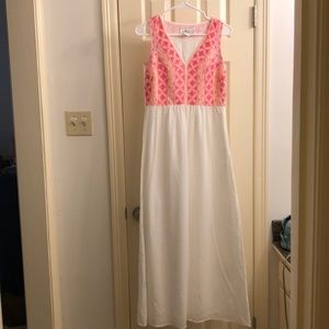 Vineyard Vines Linen Maxi Dress